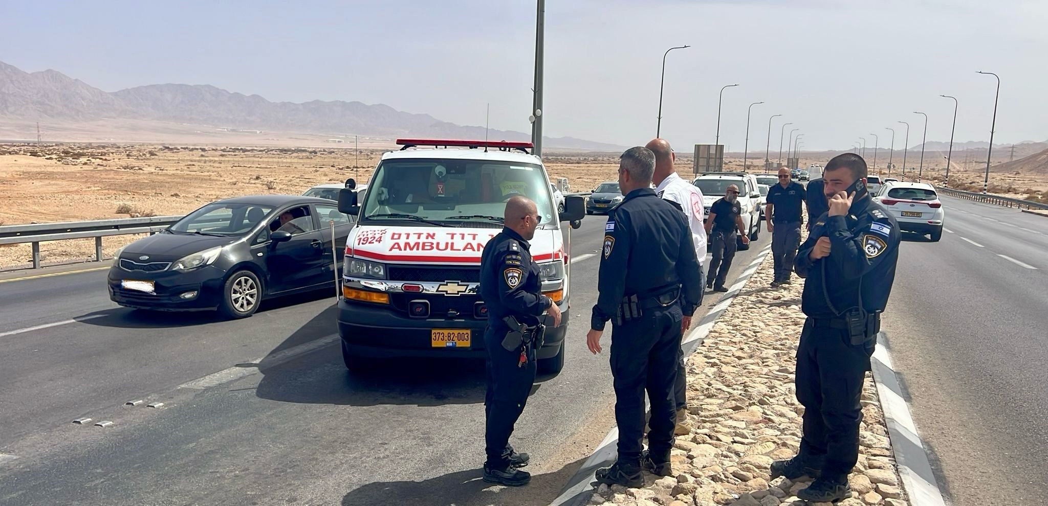 ניסיון גניבת רכב באילת שהסתיים במרדף משטרתי