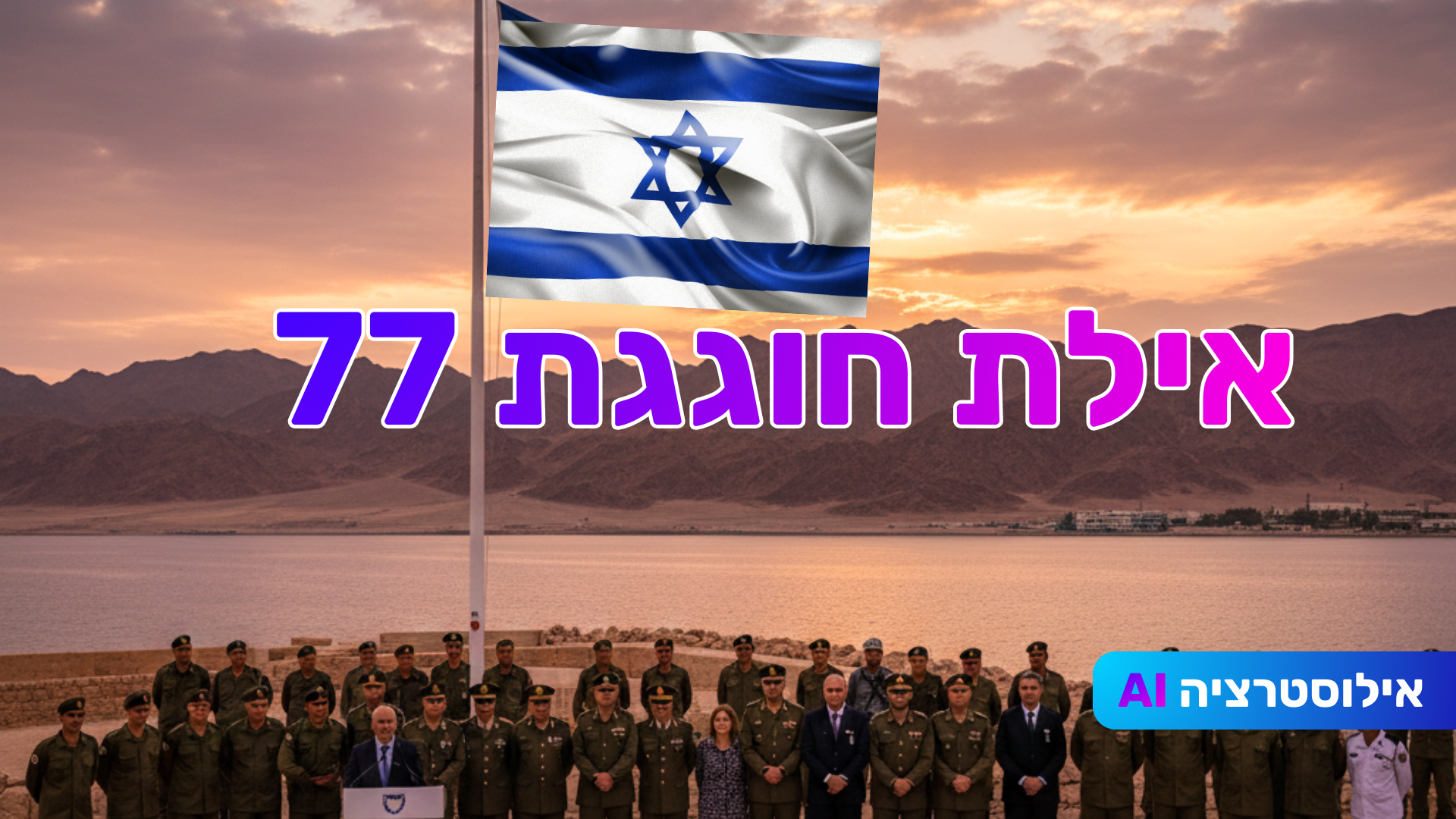 אילת חוגגת 77 שנים לשחרורה: חודש של אירועים