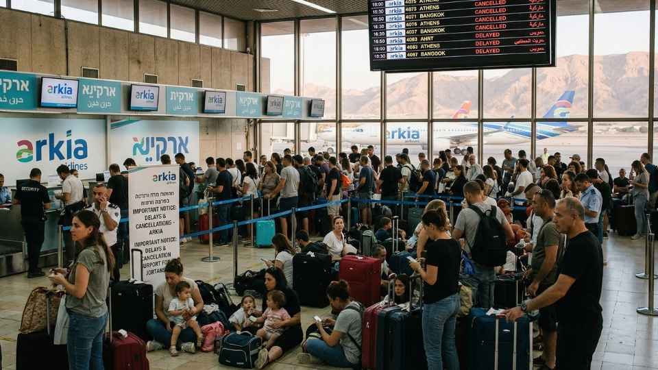 כאוס בעקבה: בוטלו טיסות ארקיע בשל שינוי מדיניות בירדן
