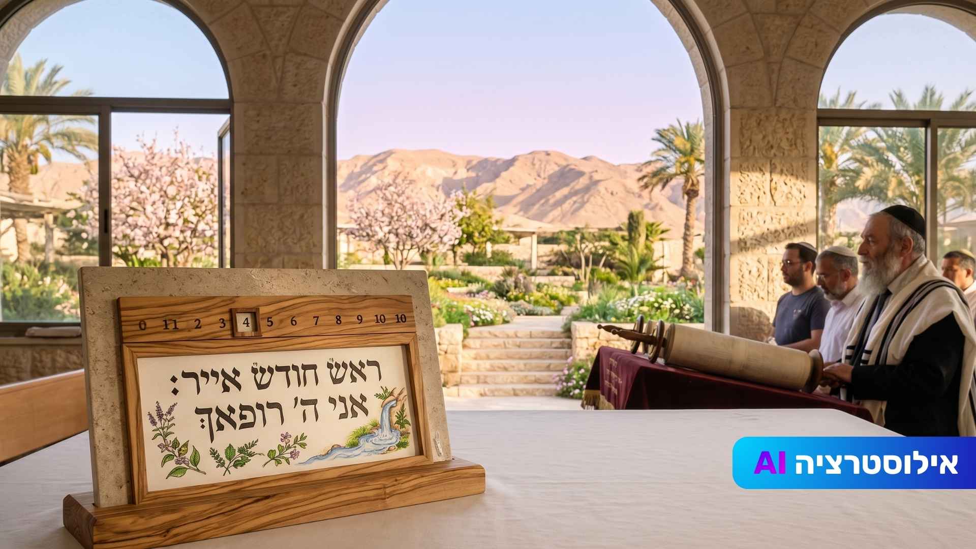 ראש חודש אייר: חודש של צמיחה, ריפוי והתחדשות רוחנית
