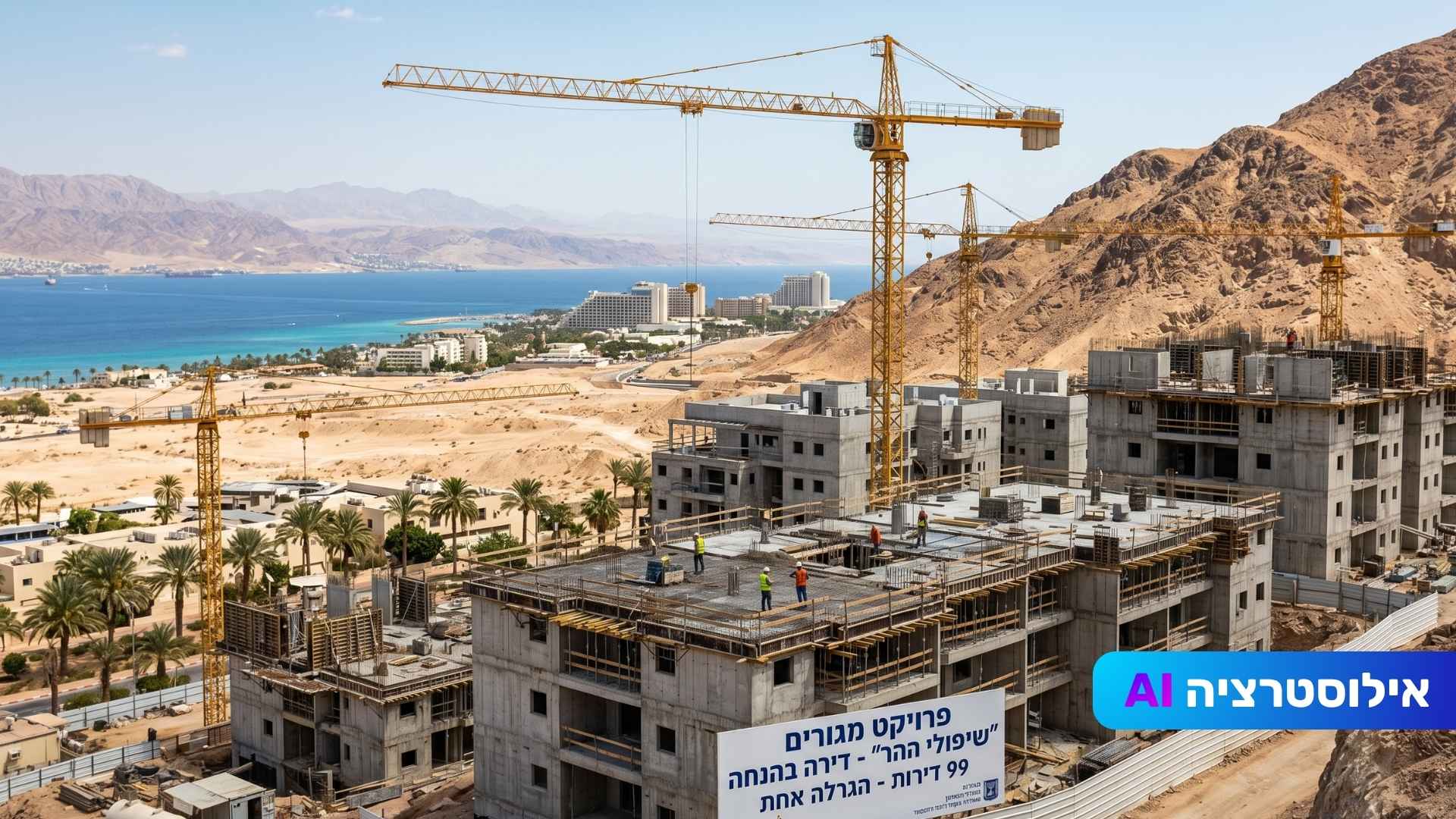 דירה בהנחה באילת: הנחות של מאות אלפי שקלים מול היצע מוגבל בשכונת שיפולי ההר