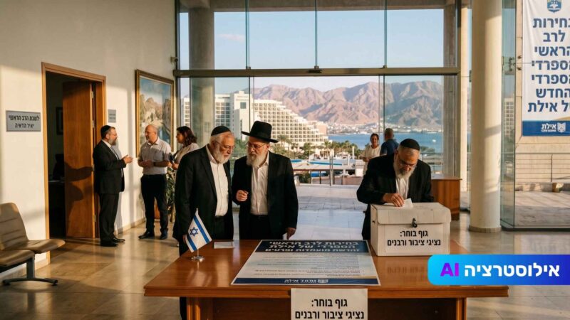 בחירות לרב ספרדי באילת: העיר נערכת למינוי רב ראשי שני אחרי שנה וחצי