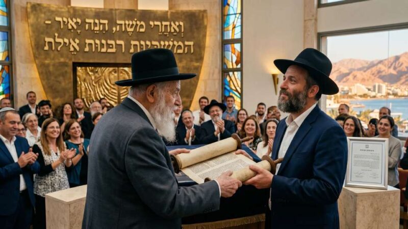 הרב יאיר הדאיה נבחר לרבה הראשי החדש של אילת
