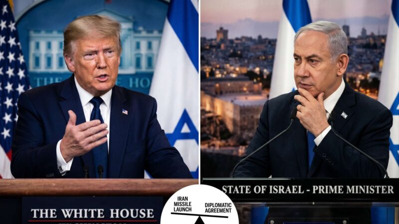 טראמפ לוחץ על נתניהו: להימנע מתקיפה באיראן –
