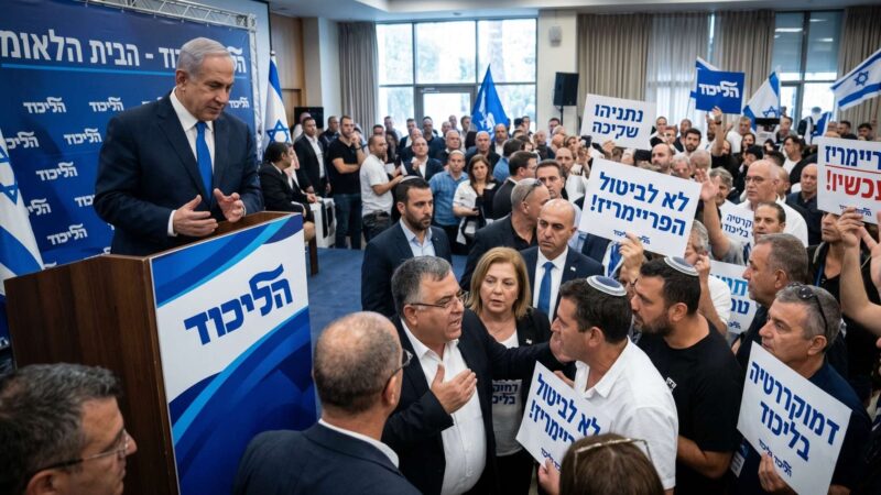 סערה בליכוד: נתניהו שוקל לבטל את הפריימריז; ח