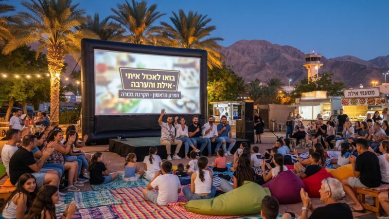 אילת מככבת ב״בואו לאכול איתי״